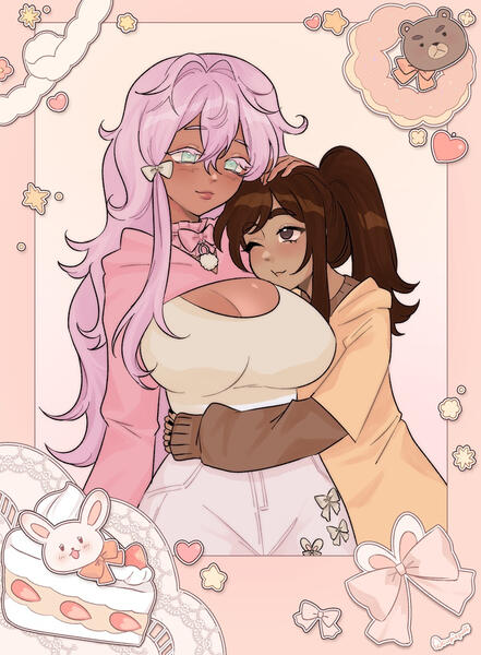 commission for @lacehaunt on twitter!